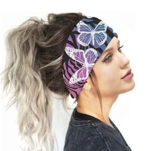 Butterfly Headband Face Mask